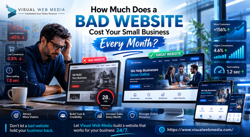 How Much Does a Bad Website Cost Your Small Business Every Month?