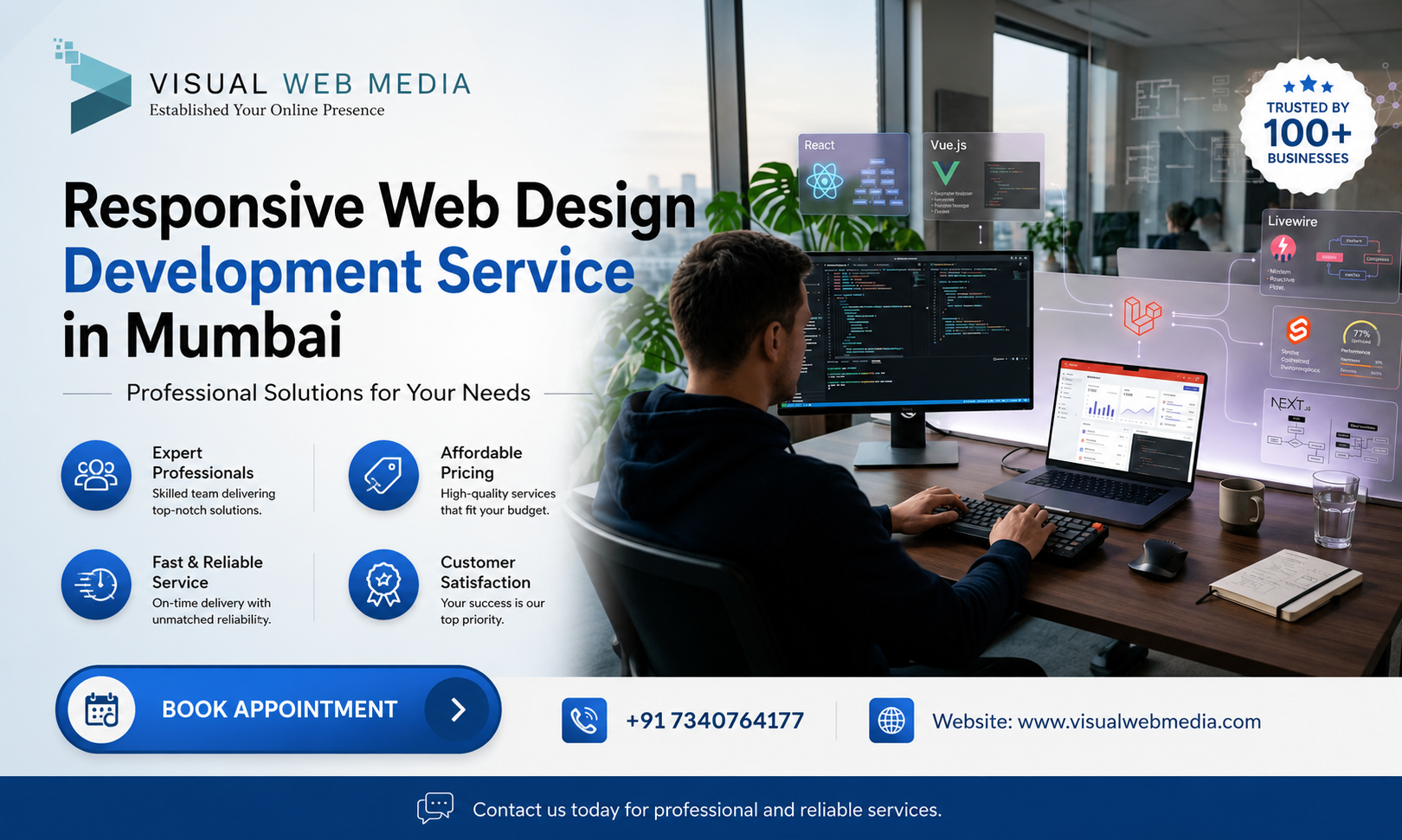 Responsive Web Design Development Service in Mumbai